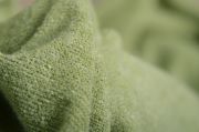 Set Wrap, Mütze und Pyjama aus Stickstoff in Grün