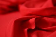 Red smooth fabric 