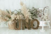 Large brown UNO letters