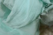 Aquamarine cotton wrap