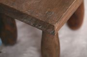 Quadratisches Tischchen in Braun
