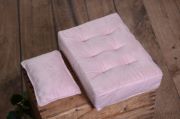 Set matelas et oreiller vieux rose