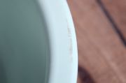 DAMAGED - Green small plain tub