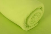 Green smooth fabric