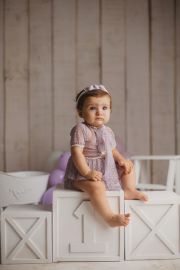 Set of three white stacking cubes
