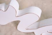 White one letters