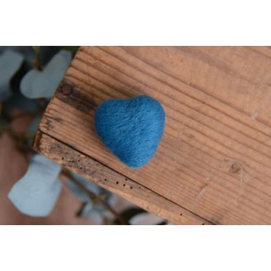 Mini cœur bleu