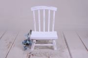 White rustic chair