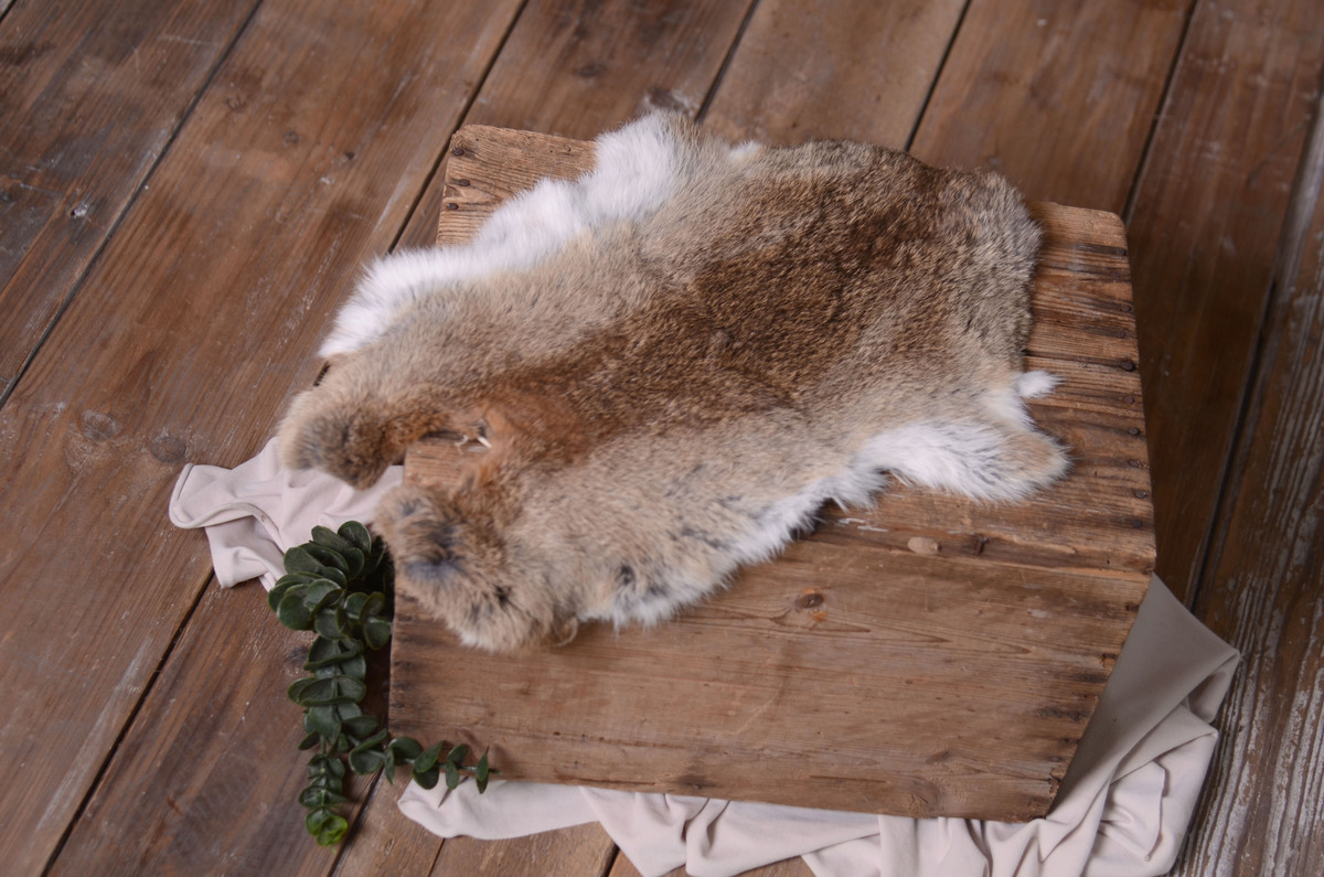 Brown faux leather fabric