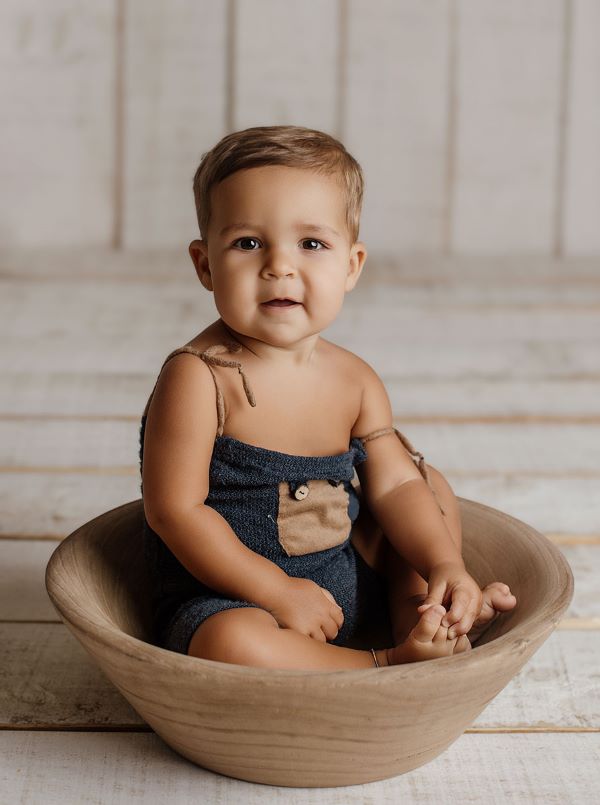 Brown positioning bowl