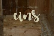 Letters EINS