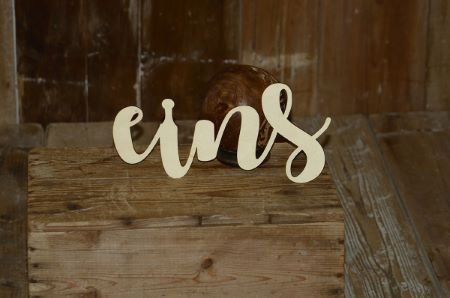 Letters EINS