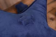 Set cuscino e stelle blu