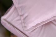 Dusty pink mattress and pillow set