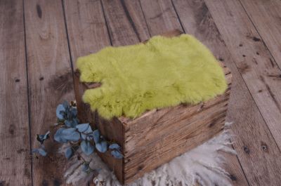 Tejido de piel verde