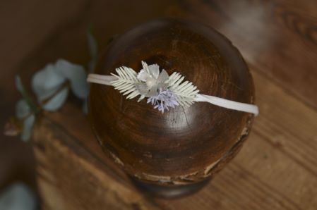 Tocado floral navideño - Modelo 3