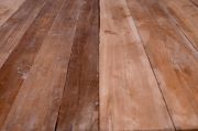 Pack of two two-coloured rustic wood plank floorings