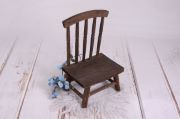 Brown rustic chair