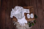 Bathrobe and slippers set