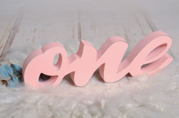 Pink one letters