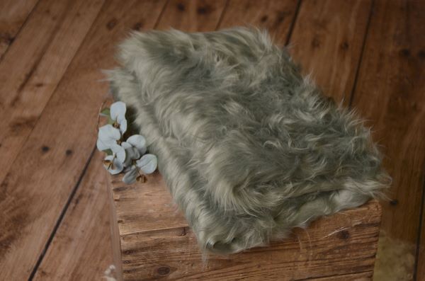 Long-hair blankets - Baby Photo Props