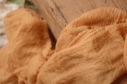 Wrap aus Baumwolle in Senffarbe