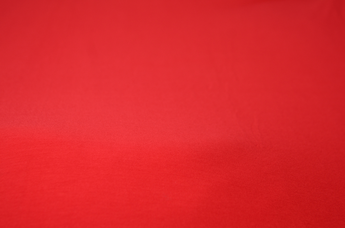 Red smooth fabric 