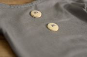 Mink stitch long-sleeve bodysuit 