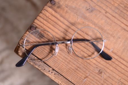 Silver vintage mini glasses