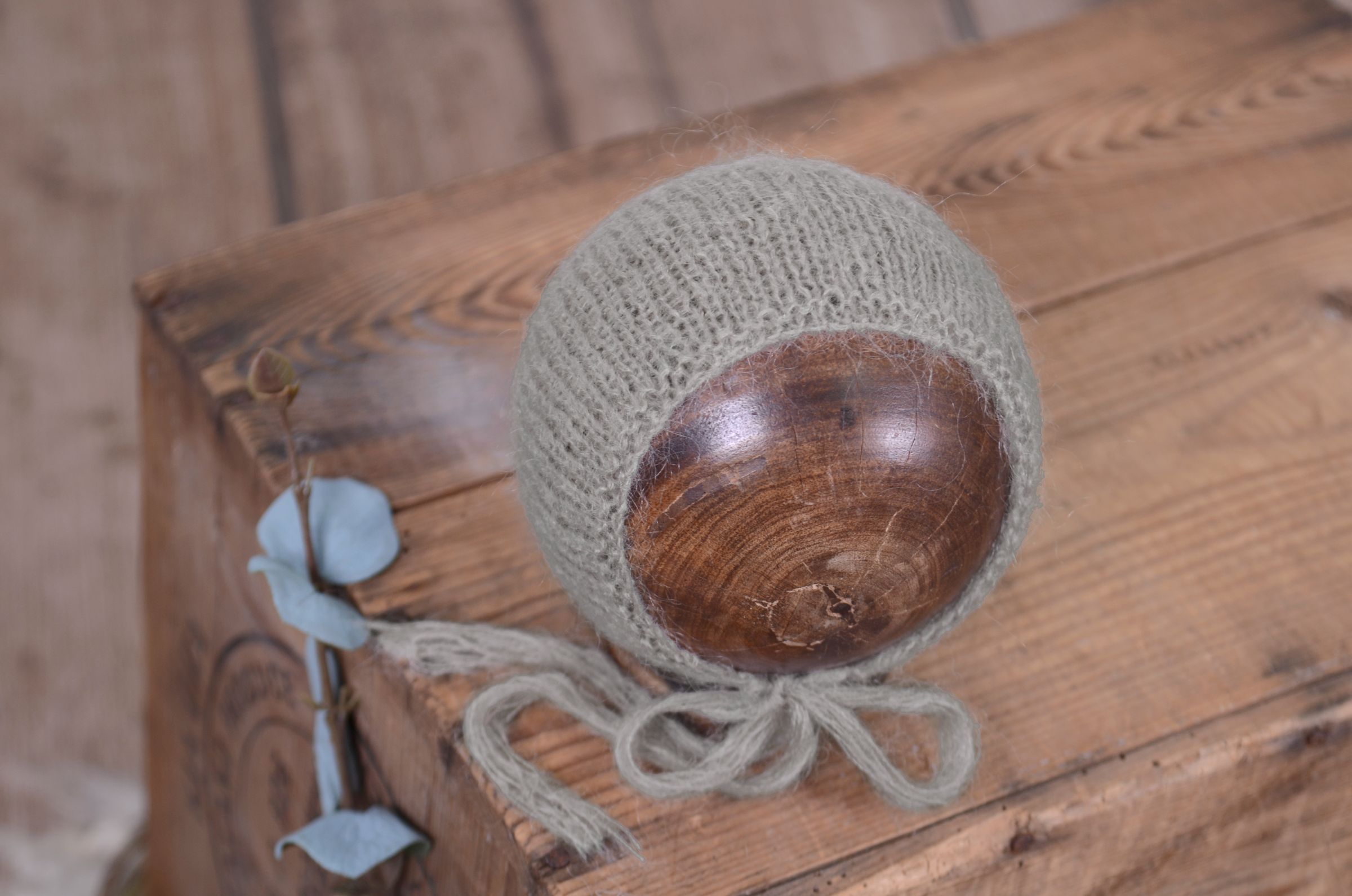 Capota de angora visón