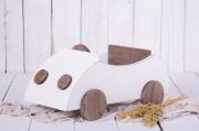 White rustic car