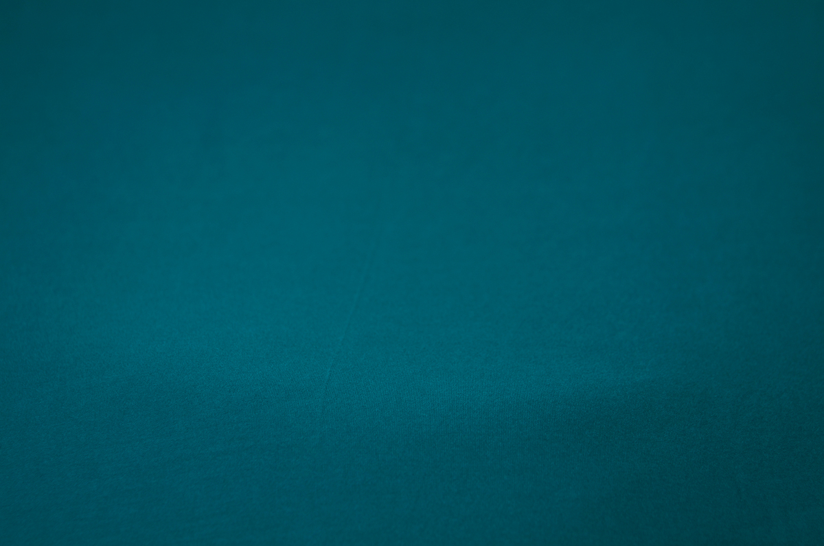 Dark turquoise smooth fabric