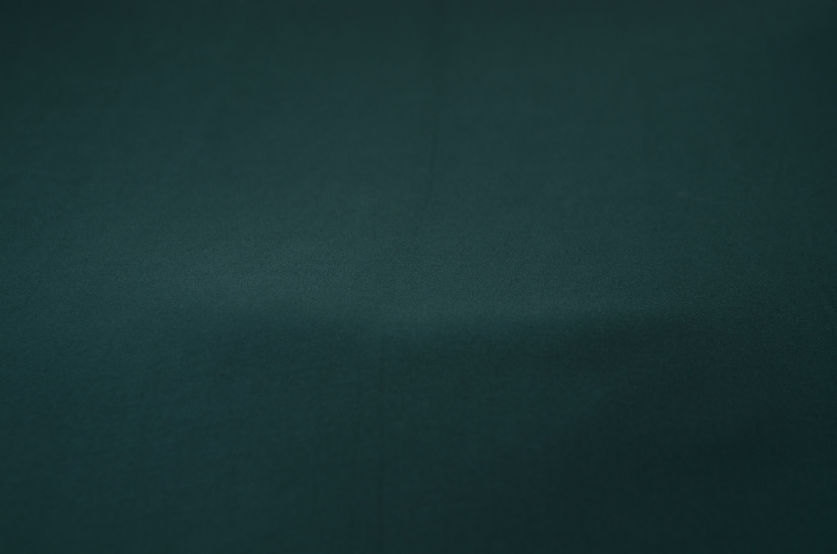 Bottle green smooth fabric