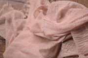 Quartz pink cotton wrap