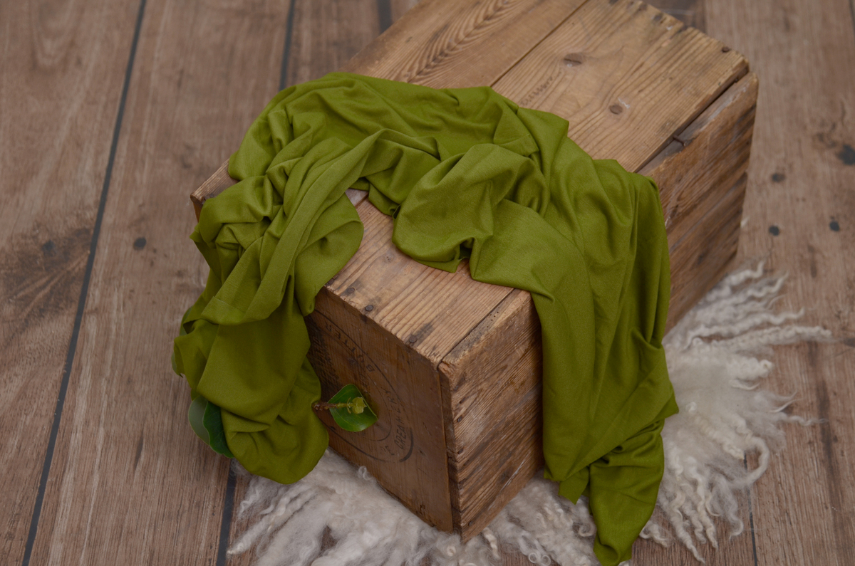 Olive green smooth wrap