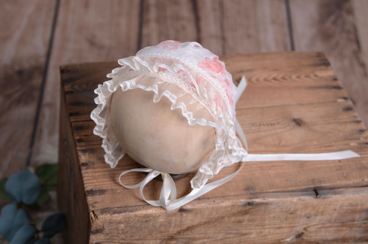 Capuche Bebe En Tissu Beige Et Rose Capuche Bebe En Tissu Beige Et Rose