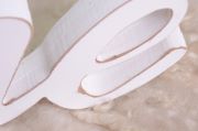 White one letters