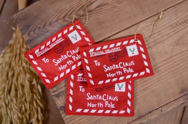 Pack of three letters to Santa Claus