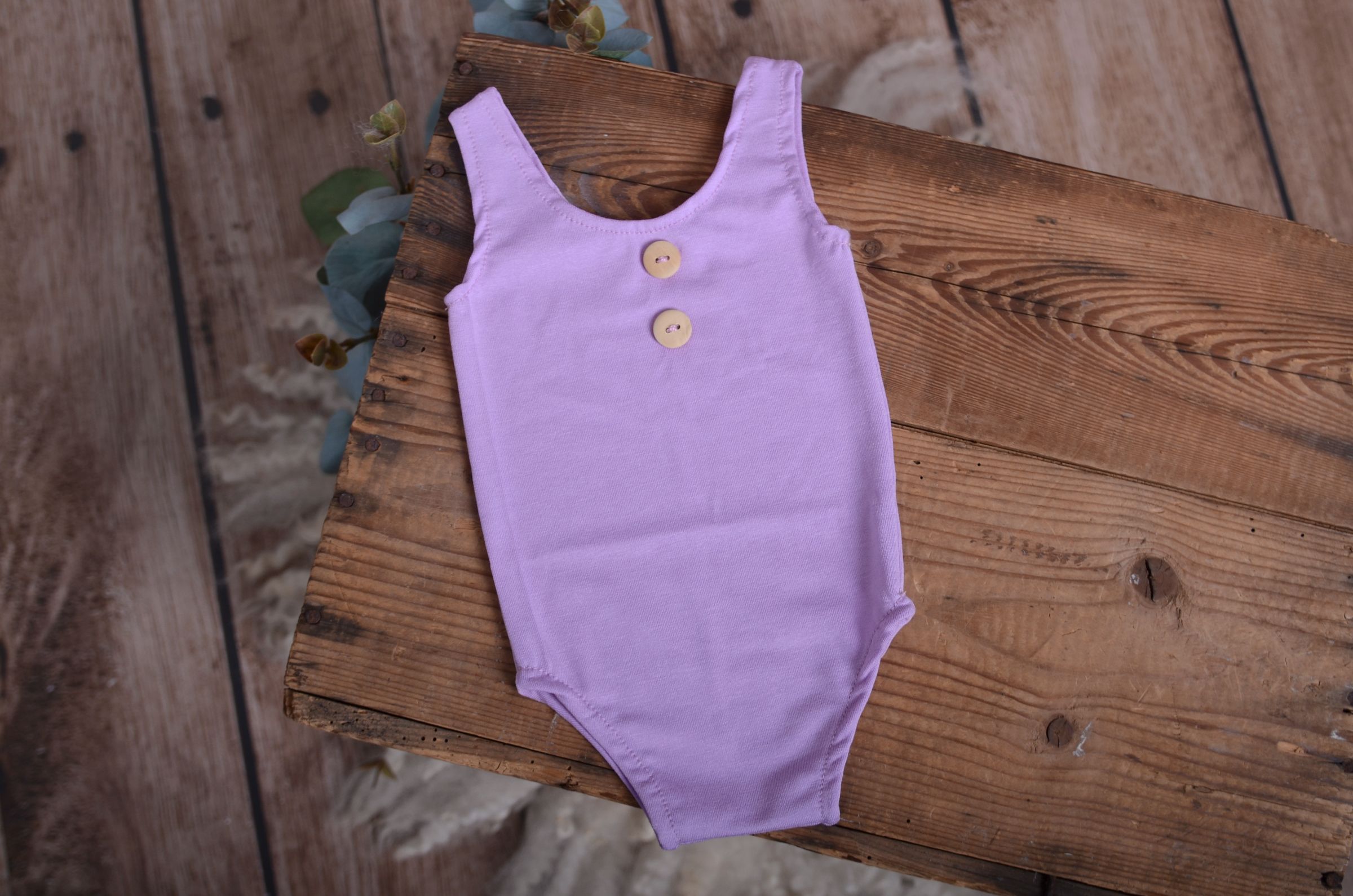 Body de punto sin mangas lila