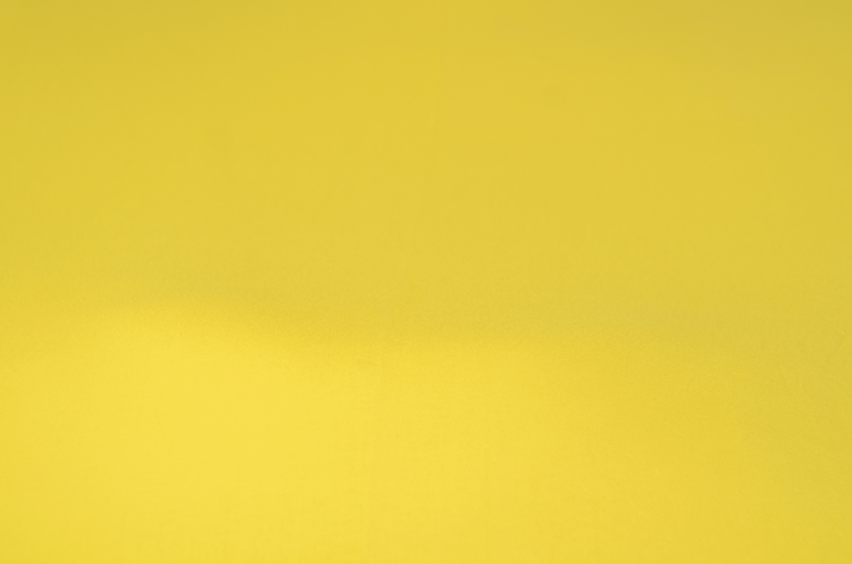 Yellow smooth fabric