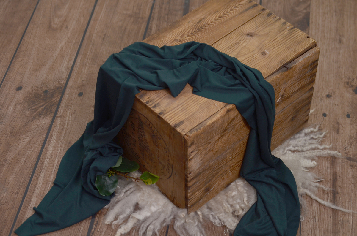 Bottle green smooth wrap