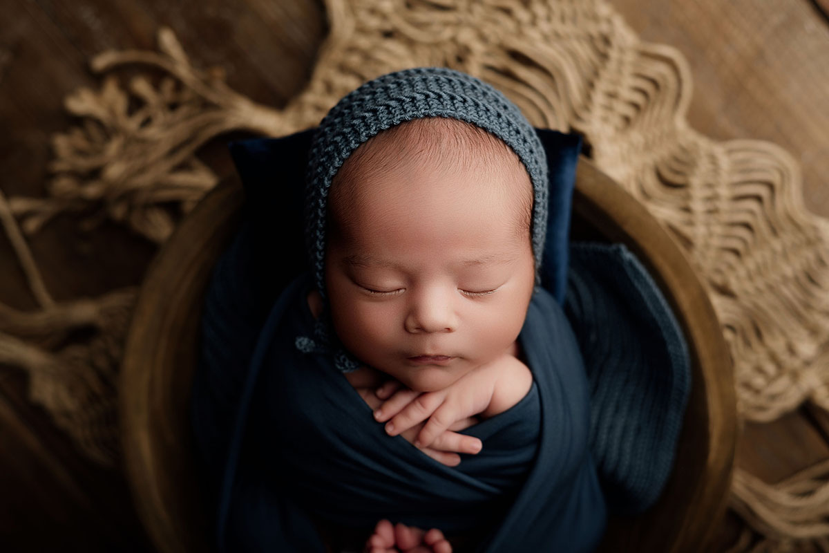 Rustikale Schale zur Positionierung