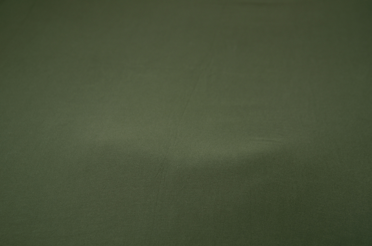 Dark green smooth fabric