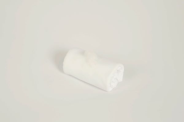 Tissu en tricot blanc