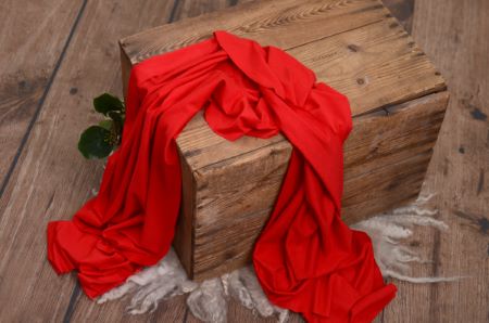 Wrap liscio rosso