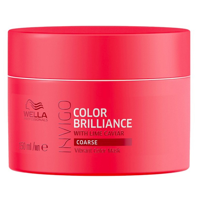 Masque Color Brilliance Invigo Cheveux Épais Wella 150 ML