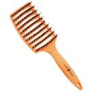 Brosse démêlante courbée Sanglier/Nylon Orange Jacques Seban