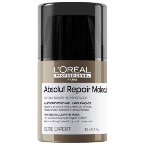 Masque sans rinçage Absolut Repair Molecular L'Oréal Professionnel 50 ML