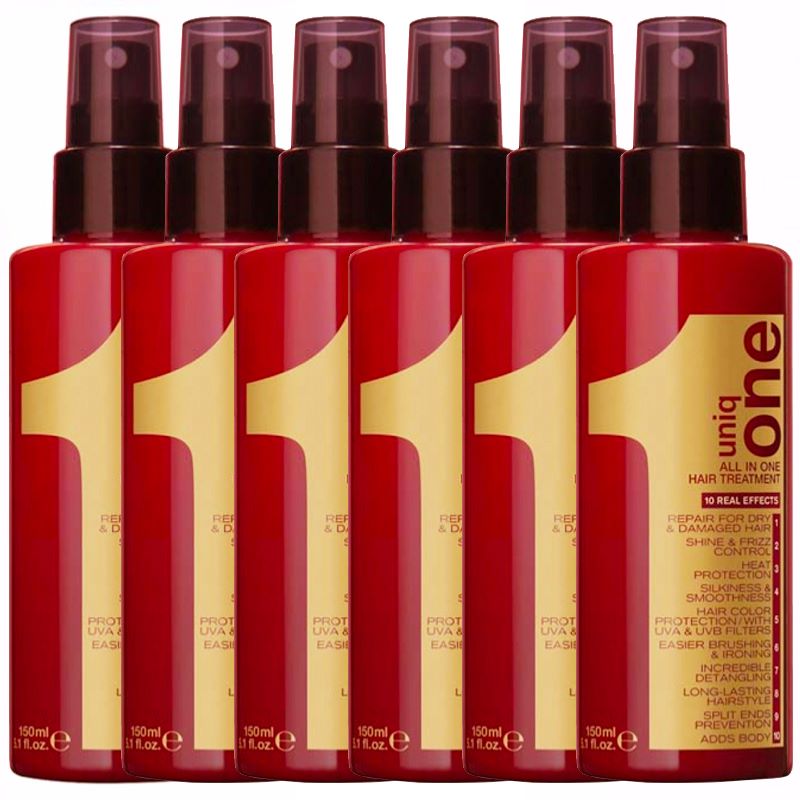 Pack De 6 Spray Uniq One Revlon 150 Ml 