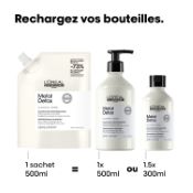 Éco-Recharge Shampoing Metal Detox L'Oréal Professionnel 500 ML